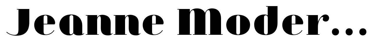 Jeanne Moderno Ultra